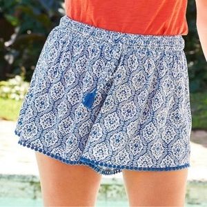 MATILDA JANE Cool Breeze Lightweight Blue White Shorts